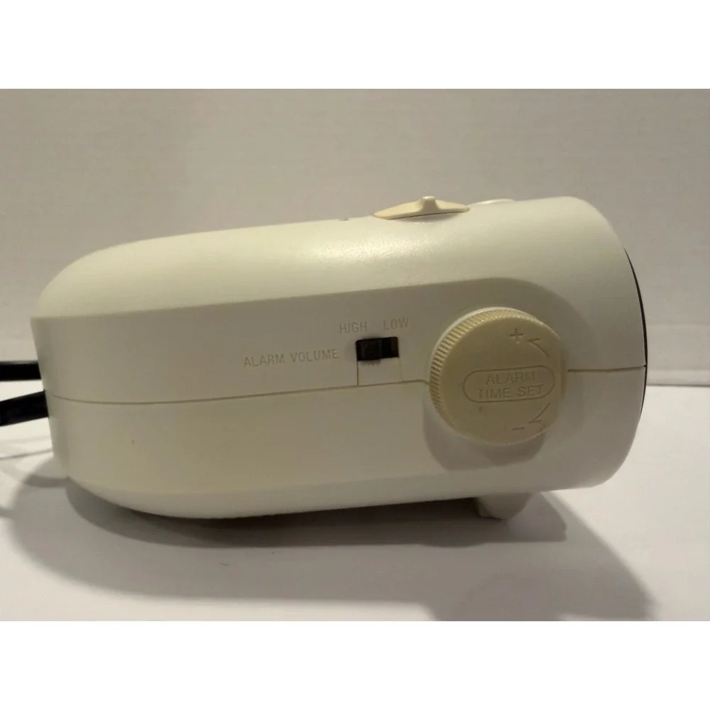 Sony Dream Machine ICF-C318 FM/AM Dual Alarm Clock Radio White Green LED Display